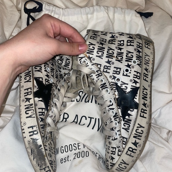 Golden goose Francy special edition high top sneakers - Picture 5 of 14